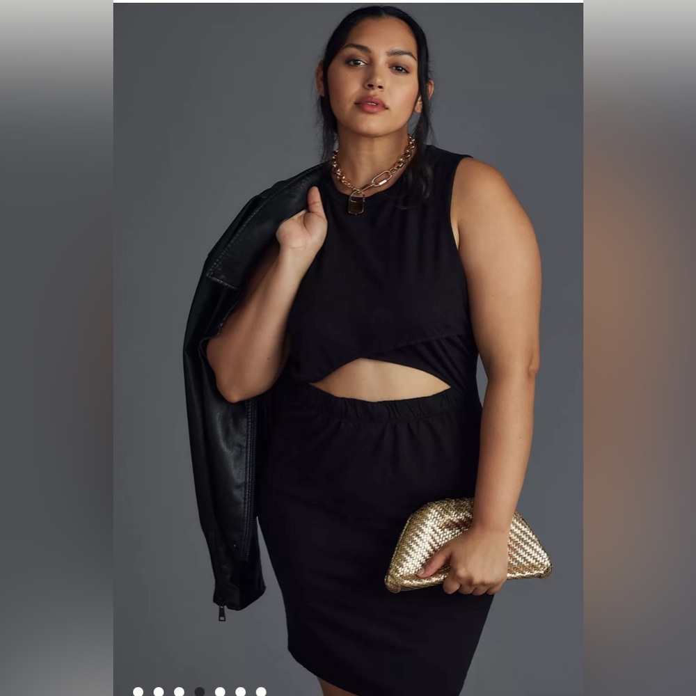 t.la by Anthropologie Twisted Cut Out Dress